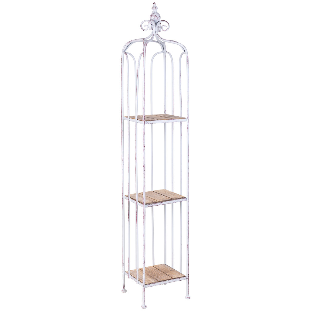 Wonderlust Deco - Estanteria expositor gris 21x22x125 Gris 21x22x125h cm