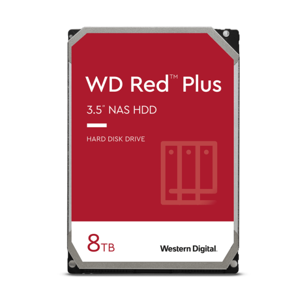 8TB RED PLUS 256MB CMR 3.5IN INT