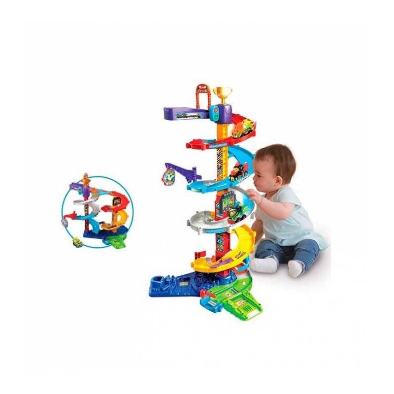 TUT TUT BÓLIDOS TORRE SUPERTORNADO 2 EN 1