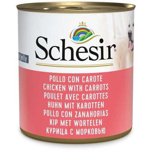 Schesir  Comida Húmeda de Pollo con Zanahorias (Perros , Comida , Comida húmeda) - 285 GR