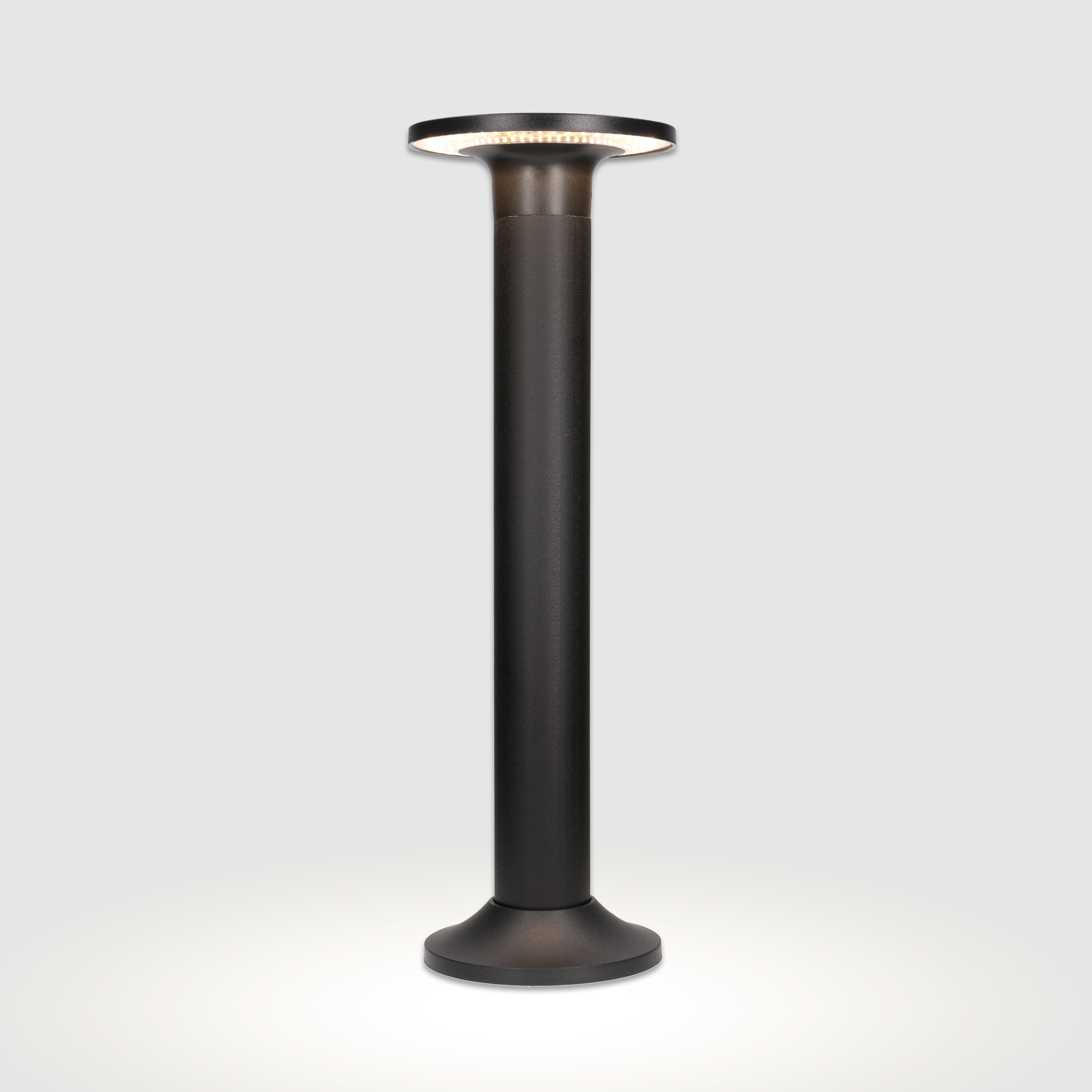 Forlight Baliza Ip44 Yika Led 6,3W 3000K Negro 677Lm