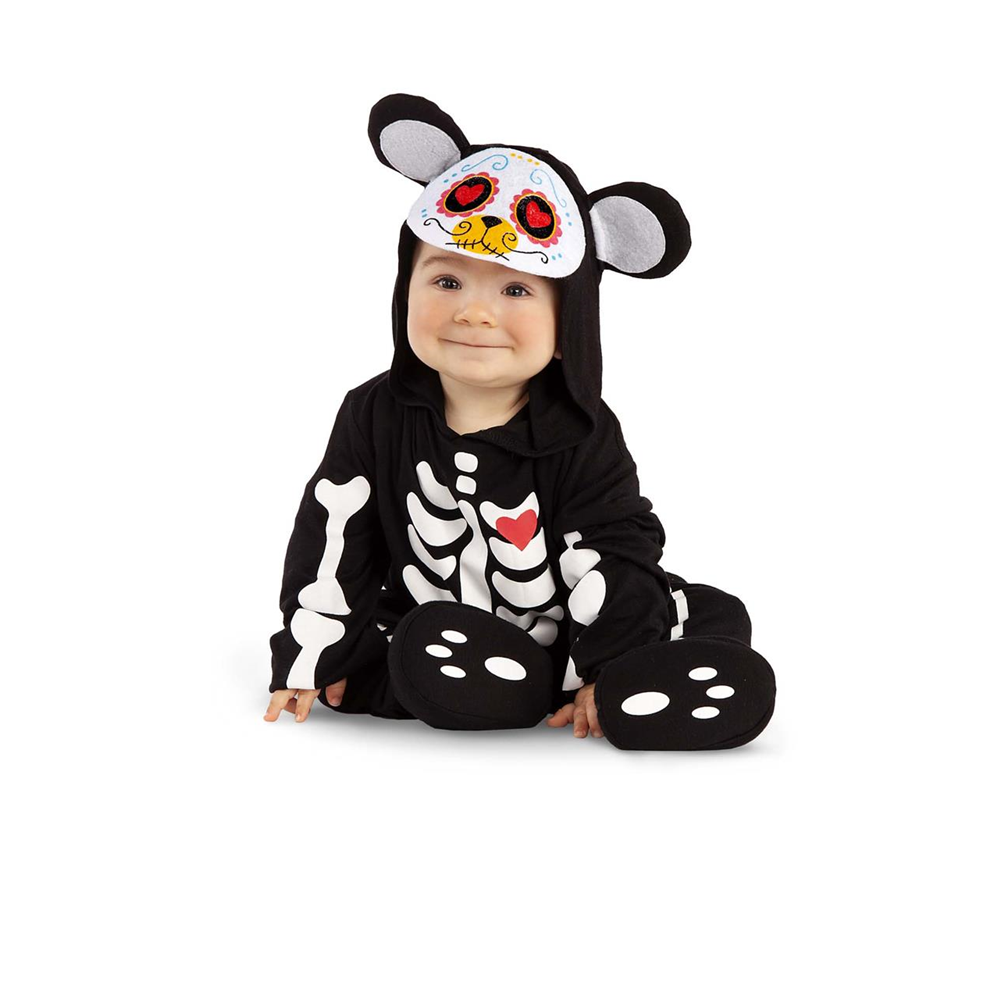 Disfraz Bebé Panda 7-12 M (gorro, Mono, Cola Y Patucos) (viving