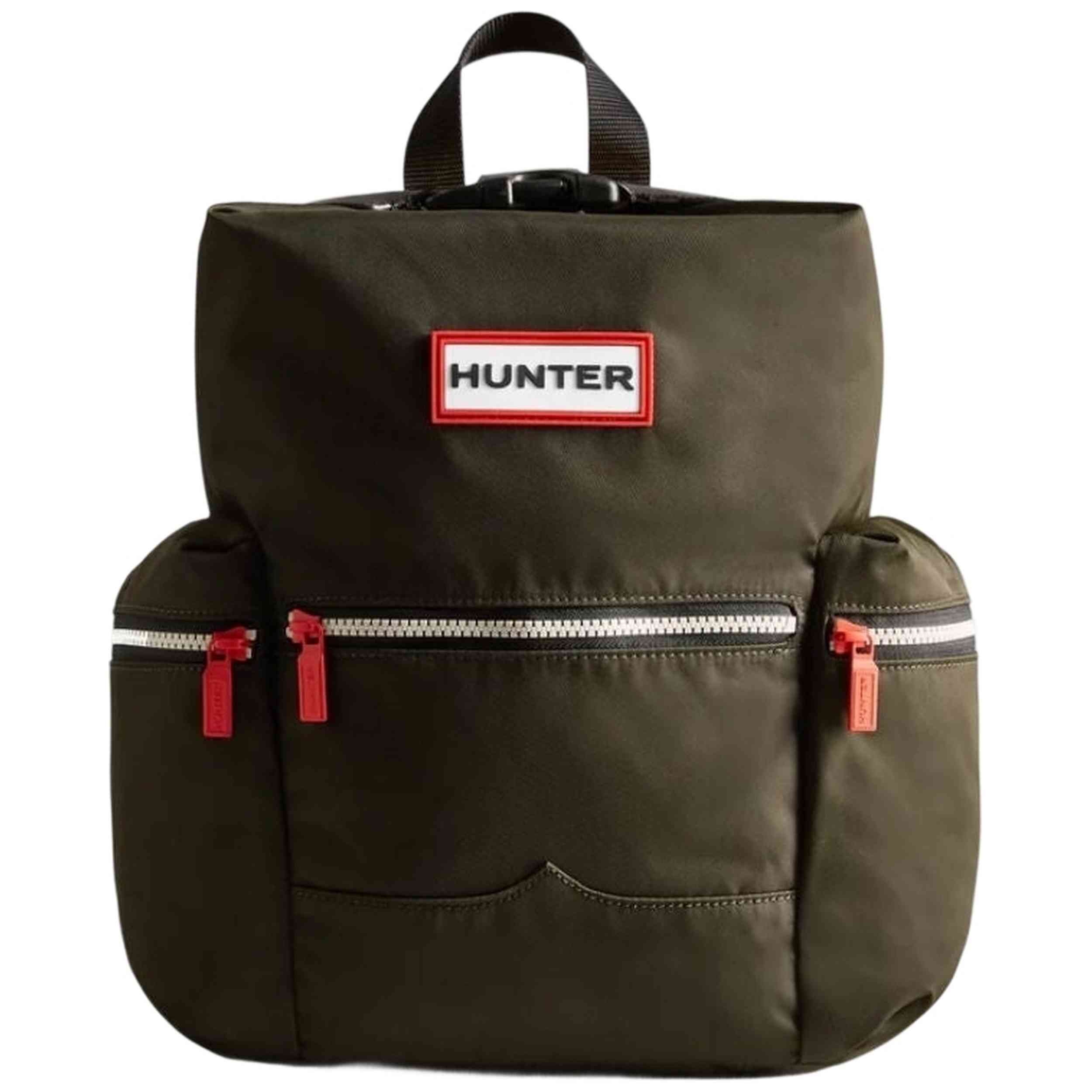 Mochila Hunter modelo UBB6018ACD para hombre y mujer en color Negro