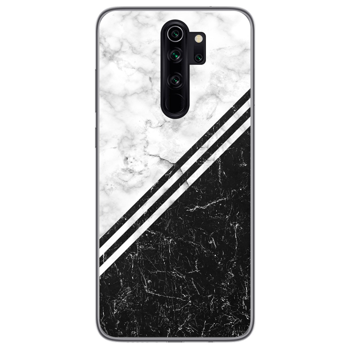Tumundosmartphone Funda Gel Tpu para Xiaomi Redmi Note 8 Pro diseño Mármol 01 Dibujos