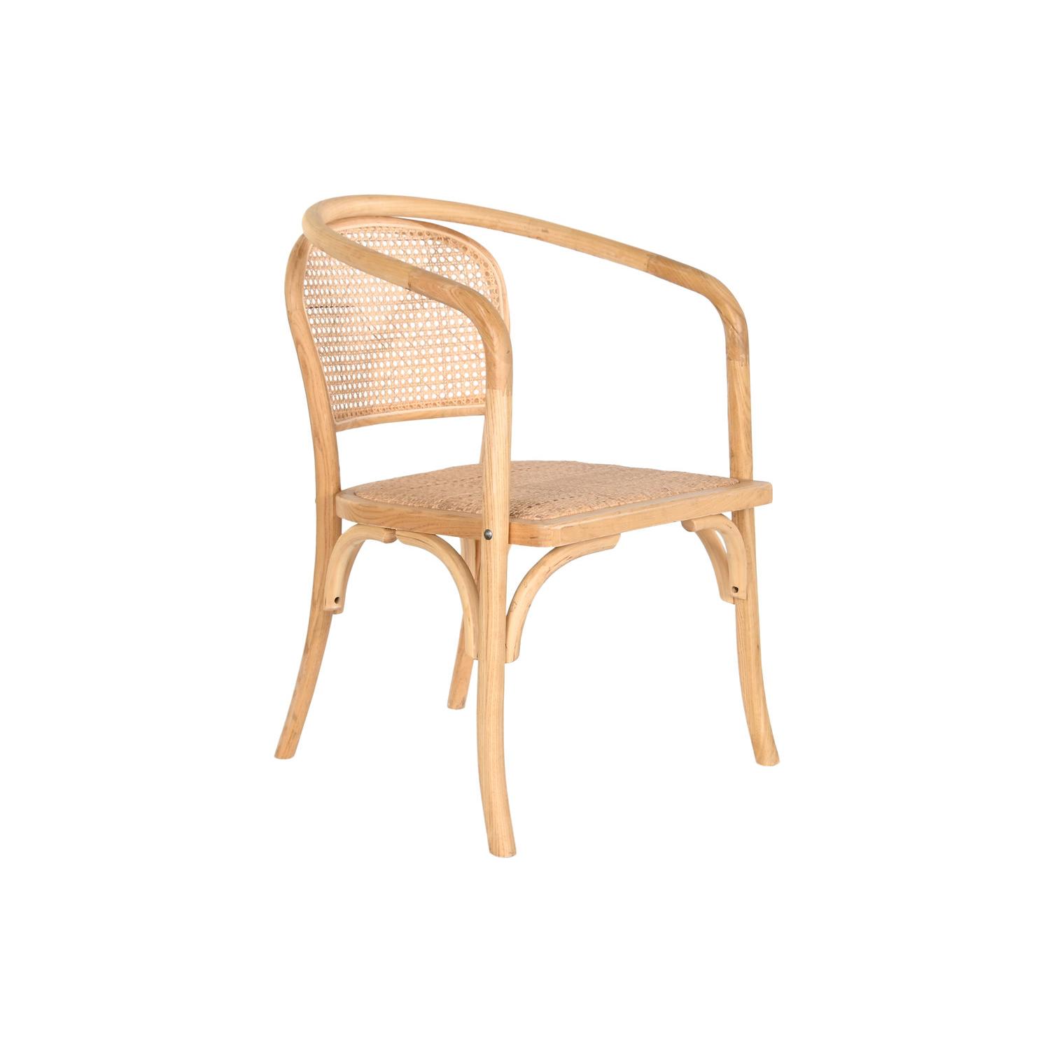 SILLA OLMO RATAN 53X54X80 NATURAL FIJALO MB202808