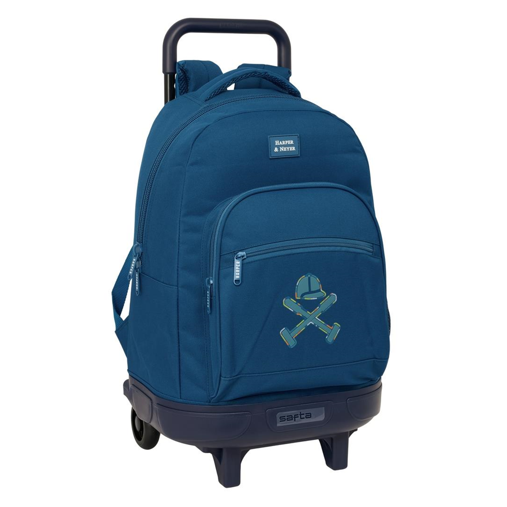 Mochila Gde. C/Ruedas Compact Extraible Harper & Neyer 33X45X22Cm (Safta 612677918)