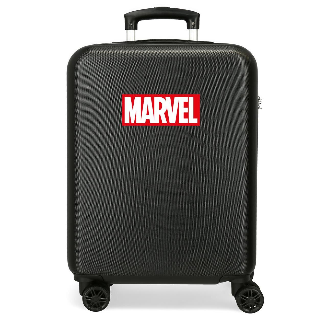 Marvel Maleta De Cabina ABS Rígida Marvel Logo Negro