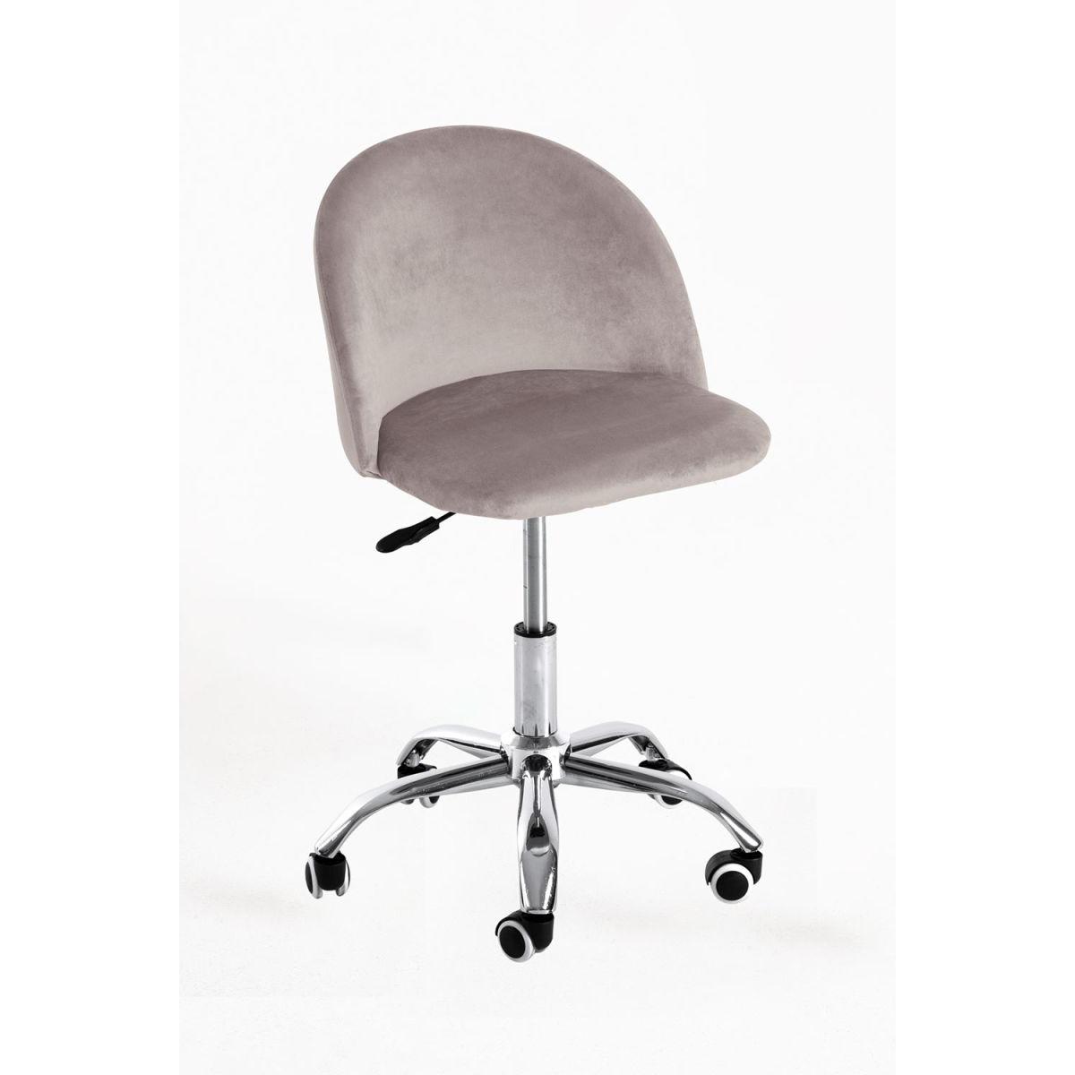 Regalos Miguel - Silla de Escritorio sin brazos Vint Terciopelo Office - Diseño innovador - Ideal para Estudio y Oficinas