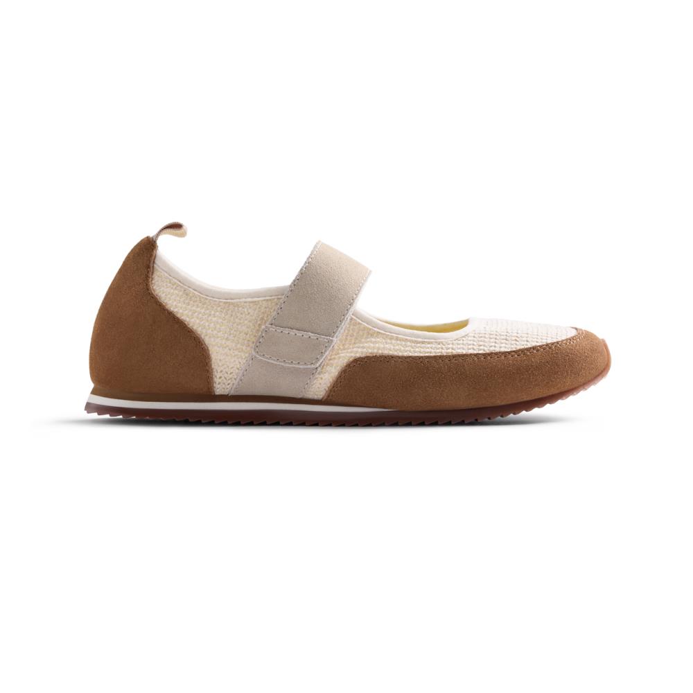 BAILARINAS DEPORTIVAS PIEL Y CROCHET DUNDORI