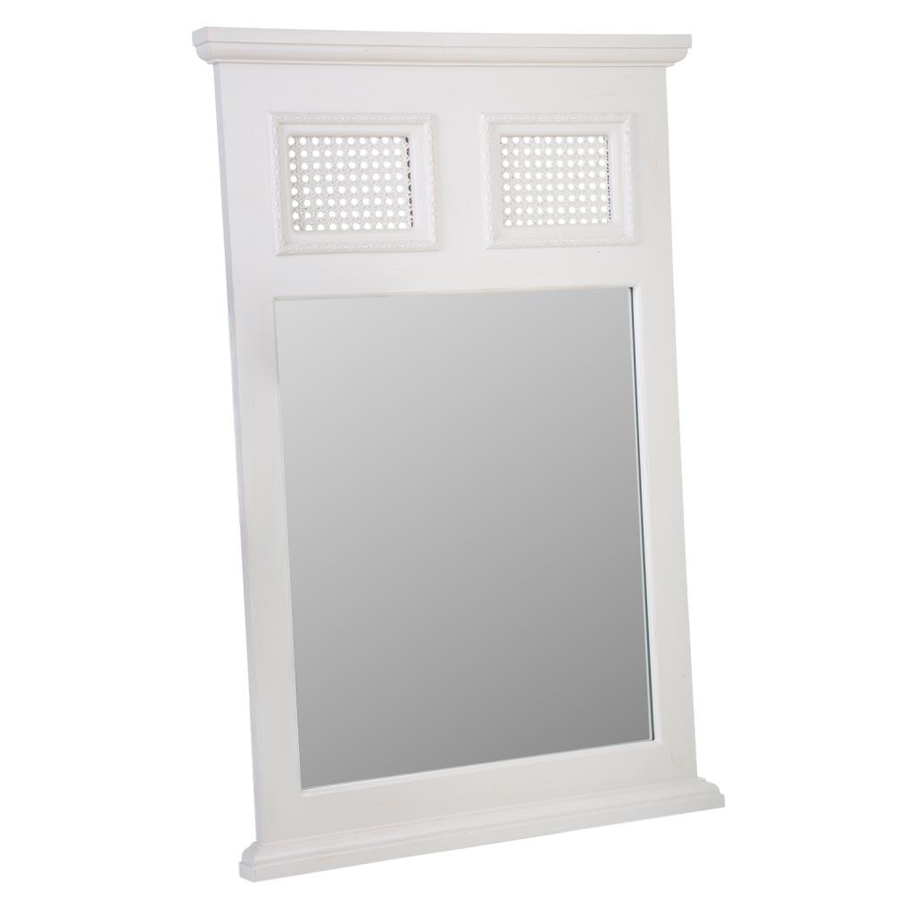 Wonderlust Deco - Espejo de madera gris 60x4x90 Gris 60x4x90h cm