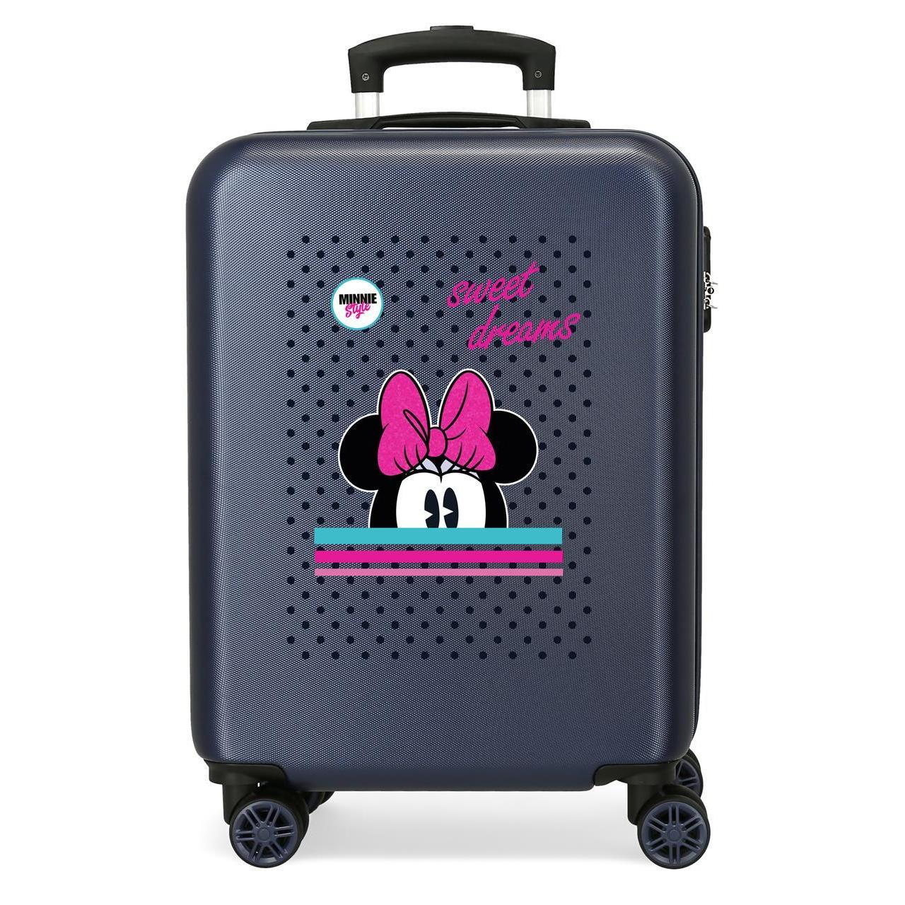 Maleta de cabina Disney Minnie sweet dreams marino 55x38x20cm