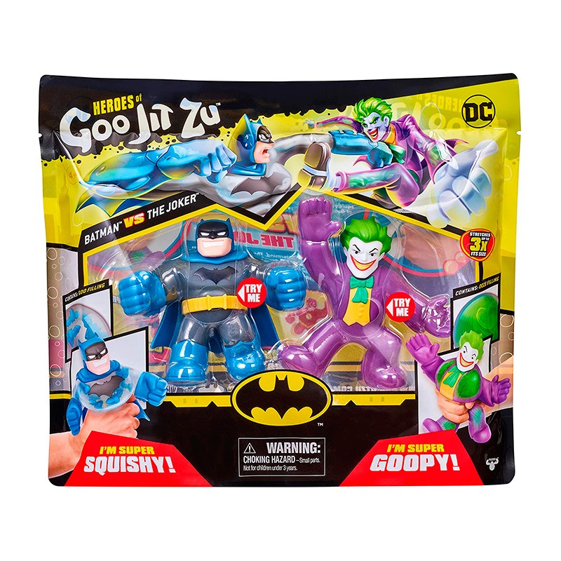 Goo Jit Zu Pack Figuras Batman vs Joker.