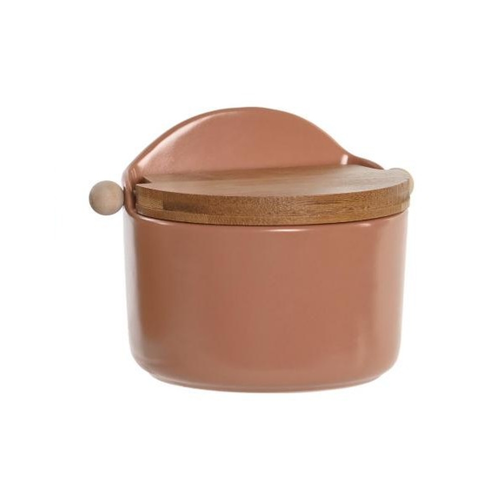 PLUSHOME Salero Cerámica Tapa Diseños Originales - Variedad Colores y Tamaños