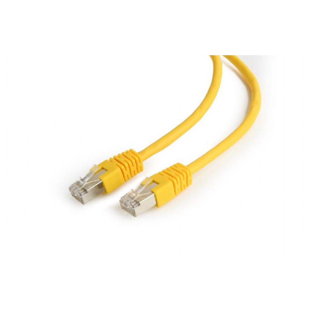 Cable red gembird ftp cat6 0,25m amarillo