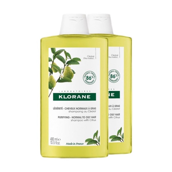 KLORANE PACK DUO CHAMPU CIDRA 2ºUNIDAD -40%