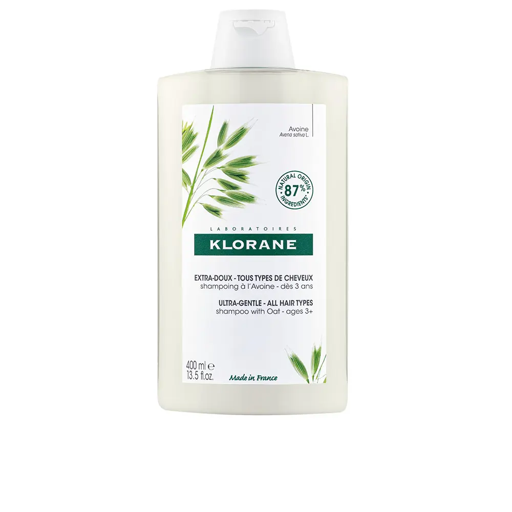 Klorane LECHE AVENA champú suave 400ml