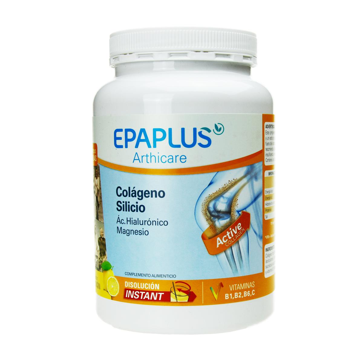 Epaplus - Epaplus arthicare colágeno + ácido hialurónico + silicio sabor limón 334g