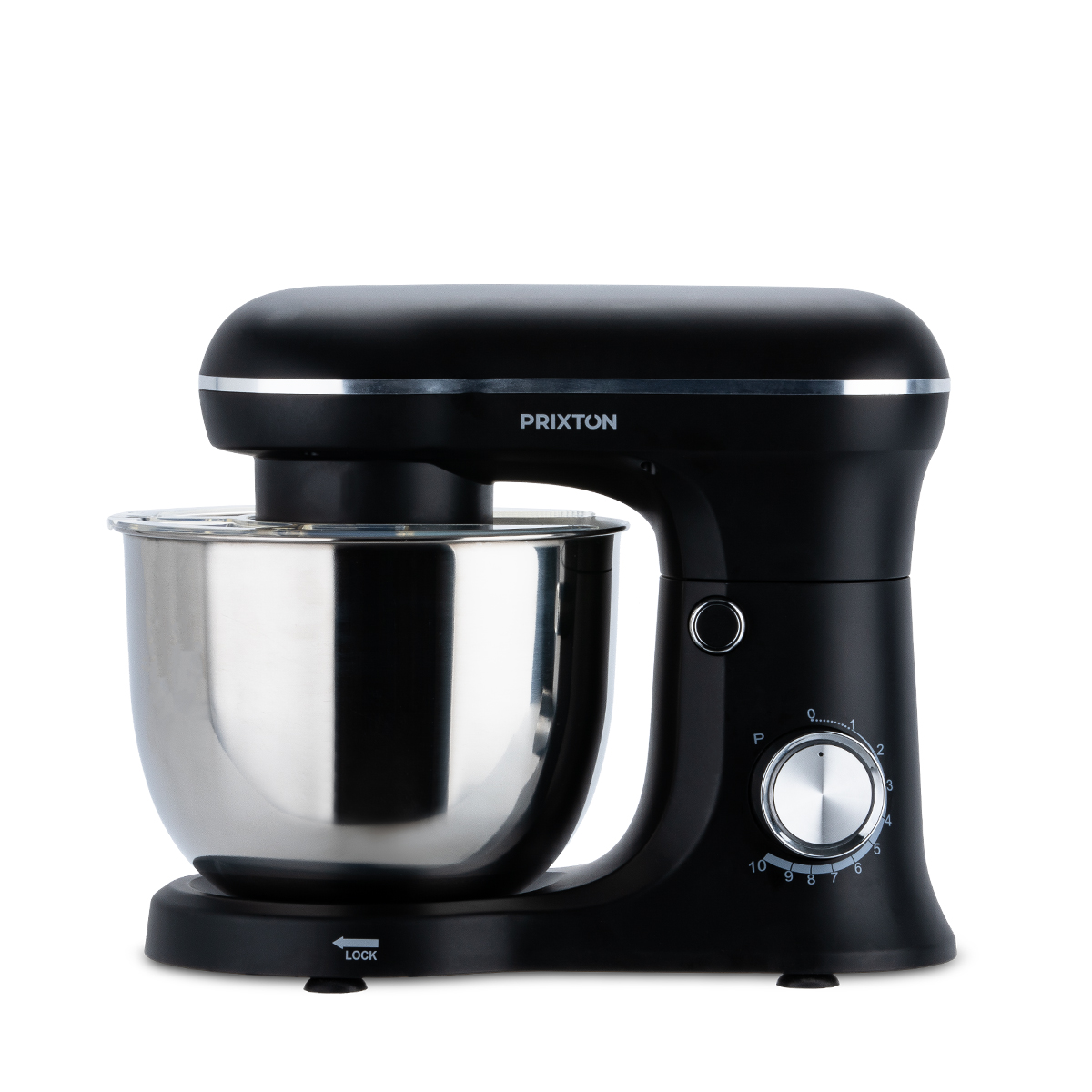 Batidora Amasadora KR250, Multifunciones, 5 litros, 1500W, 10 velocidades, 3 accesorios | PRIXTON