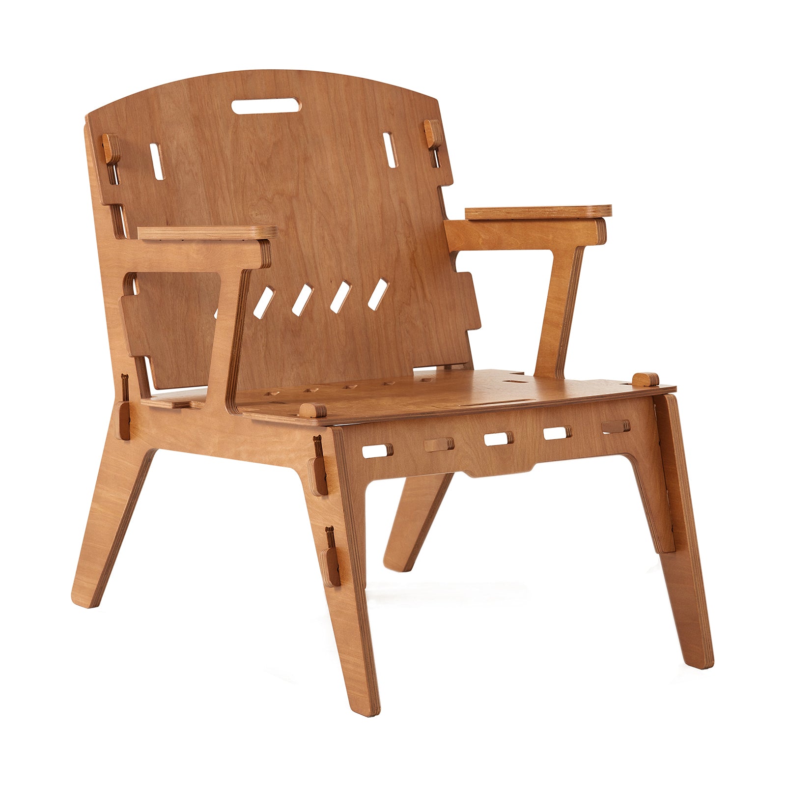 SoBuy HFST02-BR Silla de Comedor con Respaldo Silla Infantil Silla de Madera para Salón, Escritorio, Oficina 55 x 70 x 72cm Marrón ES
