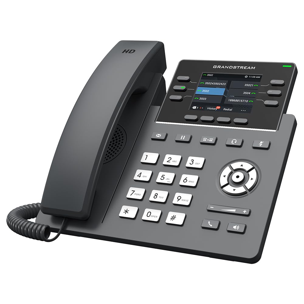 Grandstream GRP2613W HD 6 líneas PoE, WiFi 6