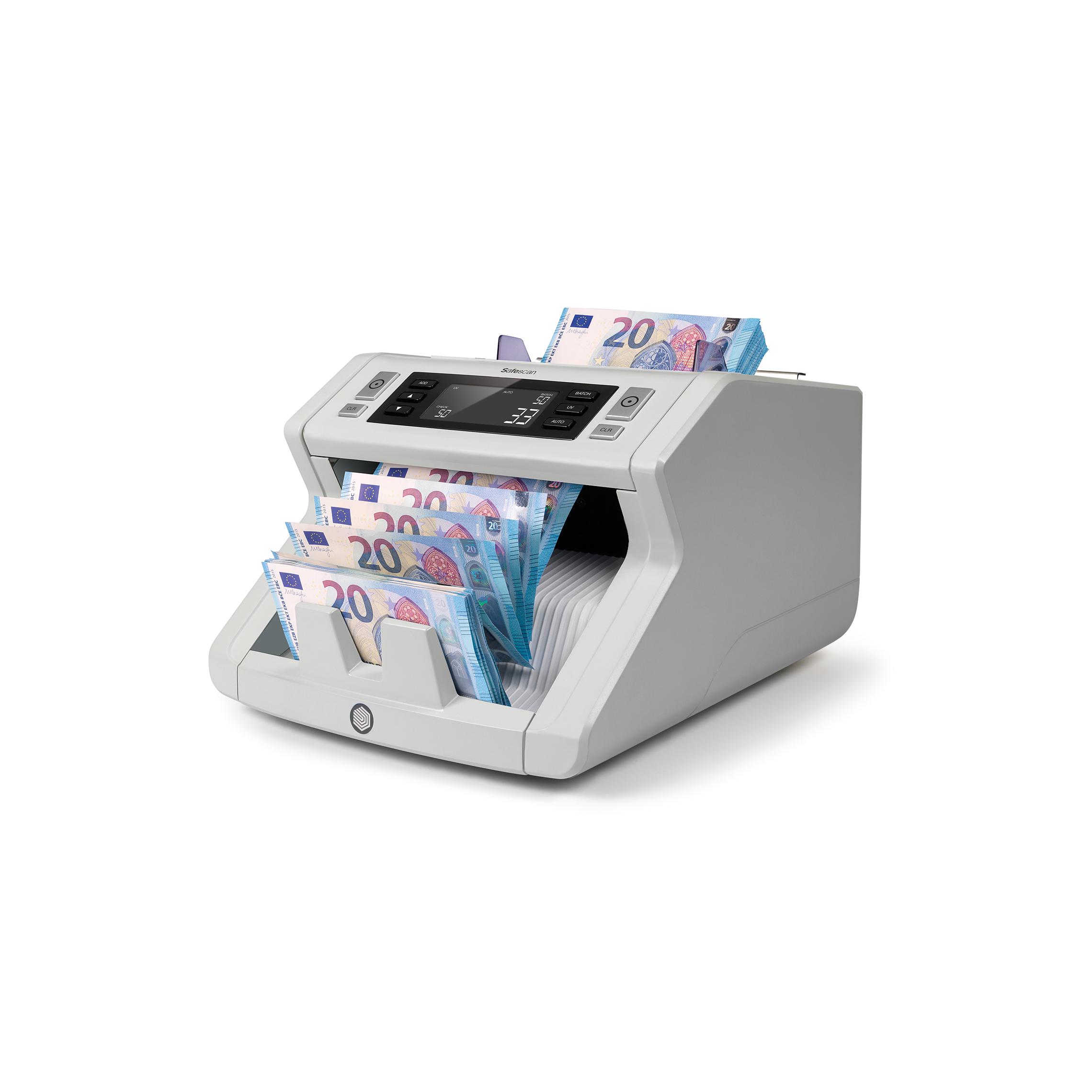 Contadora de Billetes Safescan 2210 - Alta Velocidad y Detección de Billetes Falsos - Fácil de Usar