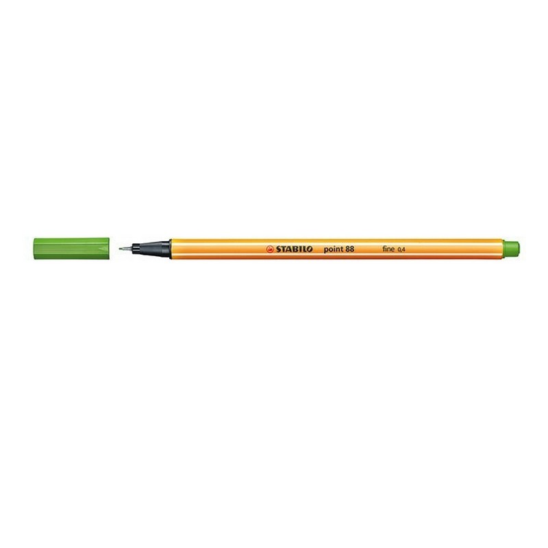 STABILO - point 88 rotulador de punta fina Verde 1 pieza(s) - 88/43 88/43