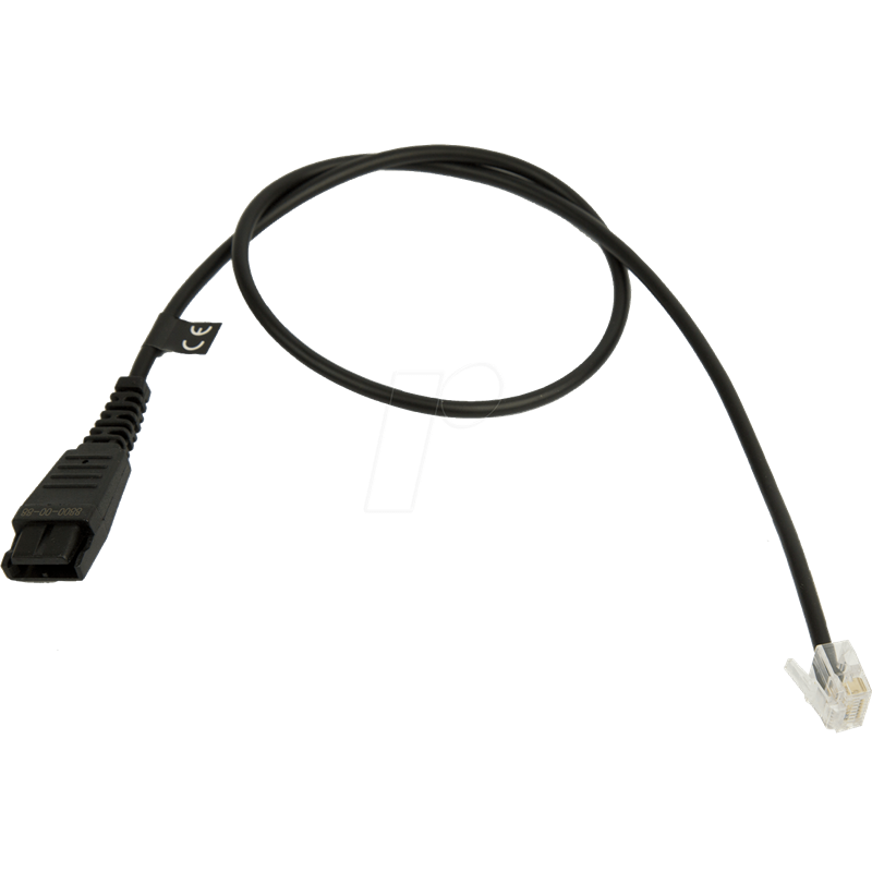 Jabra Cable Audio 0.5M RJ10 Desconexión Rápida