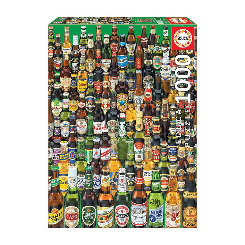 Puzzle 1000 piezas Cervezas.