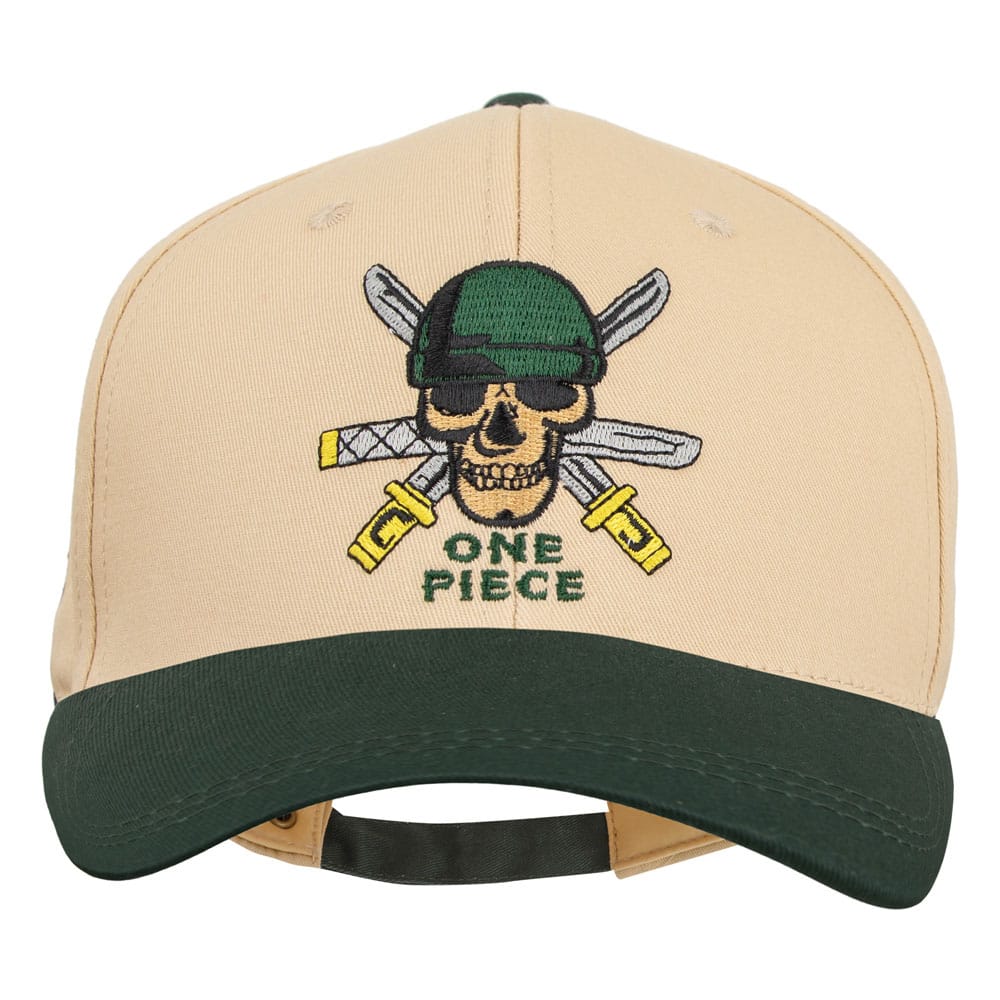 Cinereplicas One Piece - Gorra de béisbol Zoro - Licencia Oficial Multicolor, 7 1/2