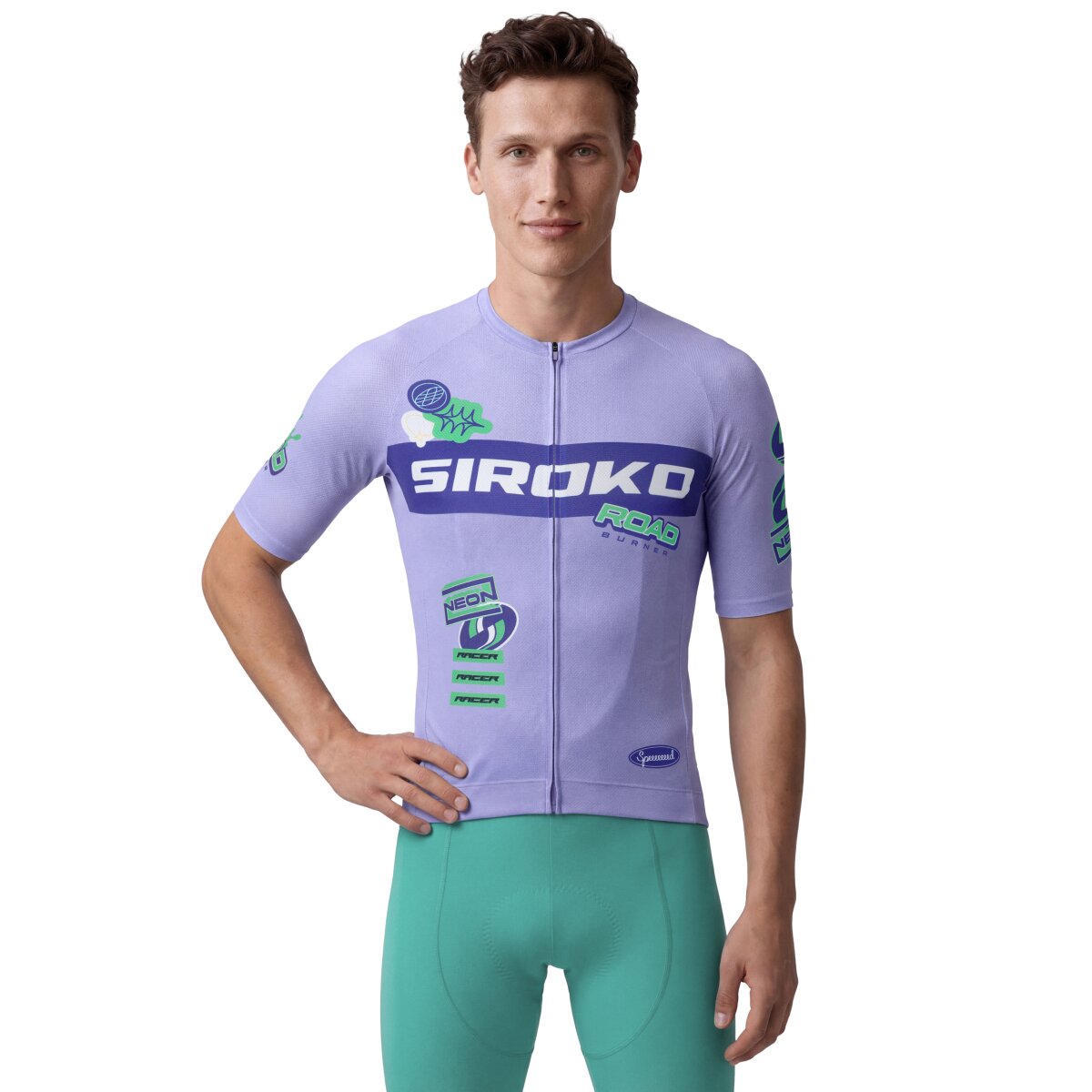 SIROKO - Maillot M8 Mesh Manga corta Cycling Hombre_