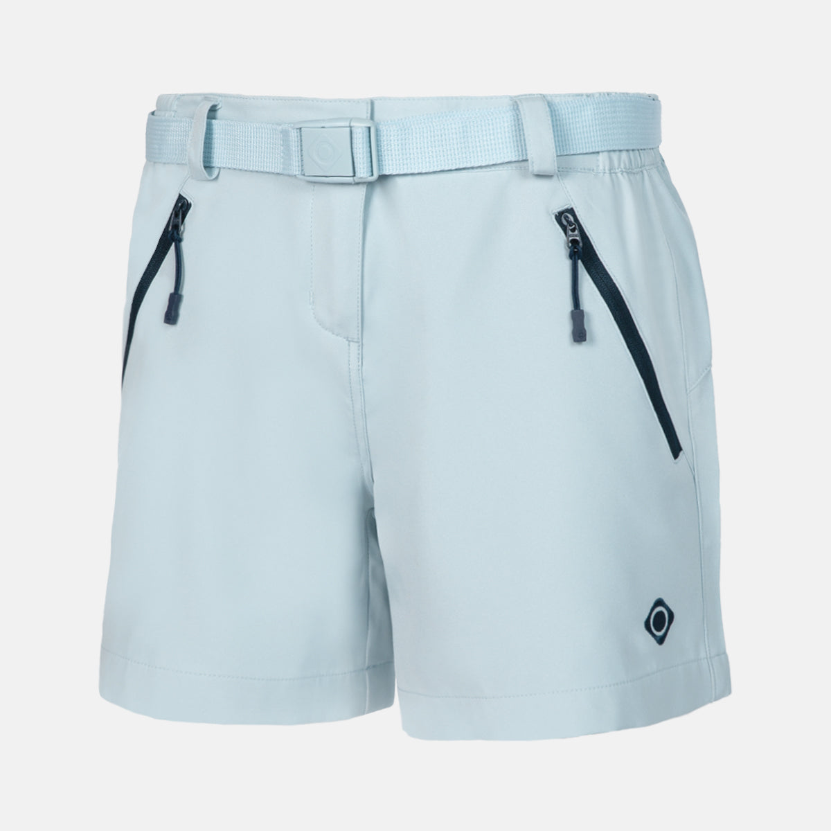 Izas - Pantalón Corto de Montaña para Mujer - Pantalón de Trekking y Senderismo - Tecnología Dry Fit Que Expulsa el Sudor a la Superficie - Transpirable y de Secado Rápido - Rillo Negro - 2XL