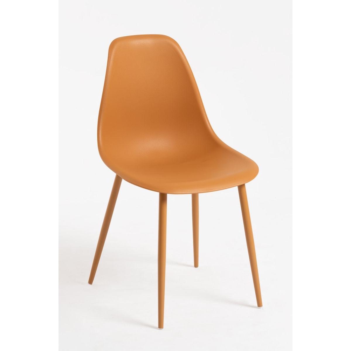 Regalos Miguel - Packs Sillas Comedor - Pack 6 Sillas Mykle Total - Mostaza