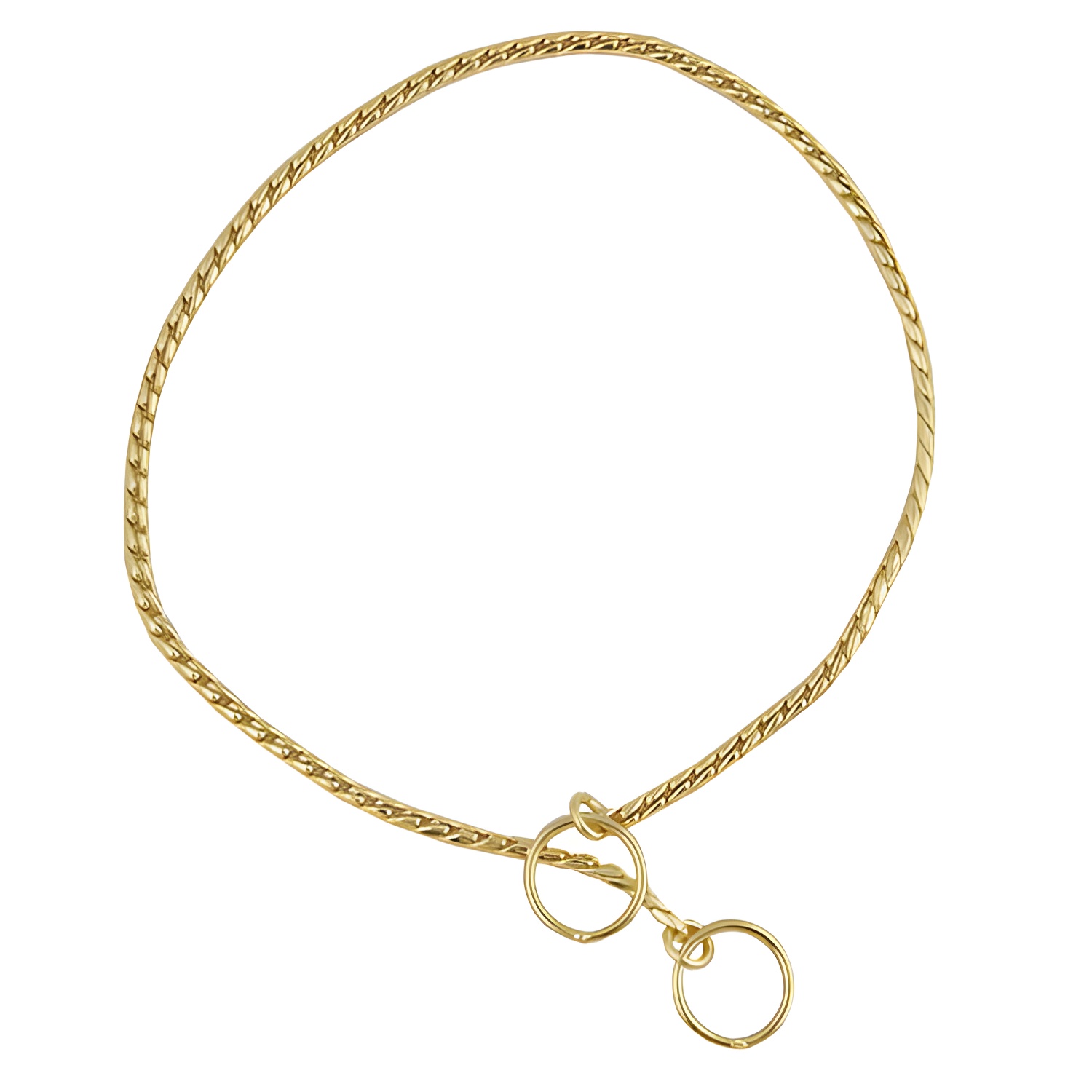 Collares para Perros Ibañez de Cadena Cromada Elegantes para Exposiciones Caninas