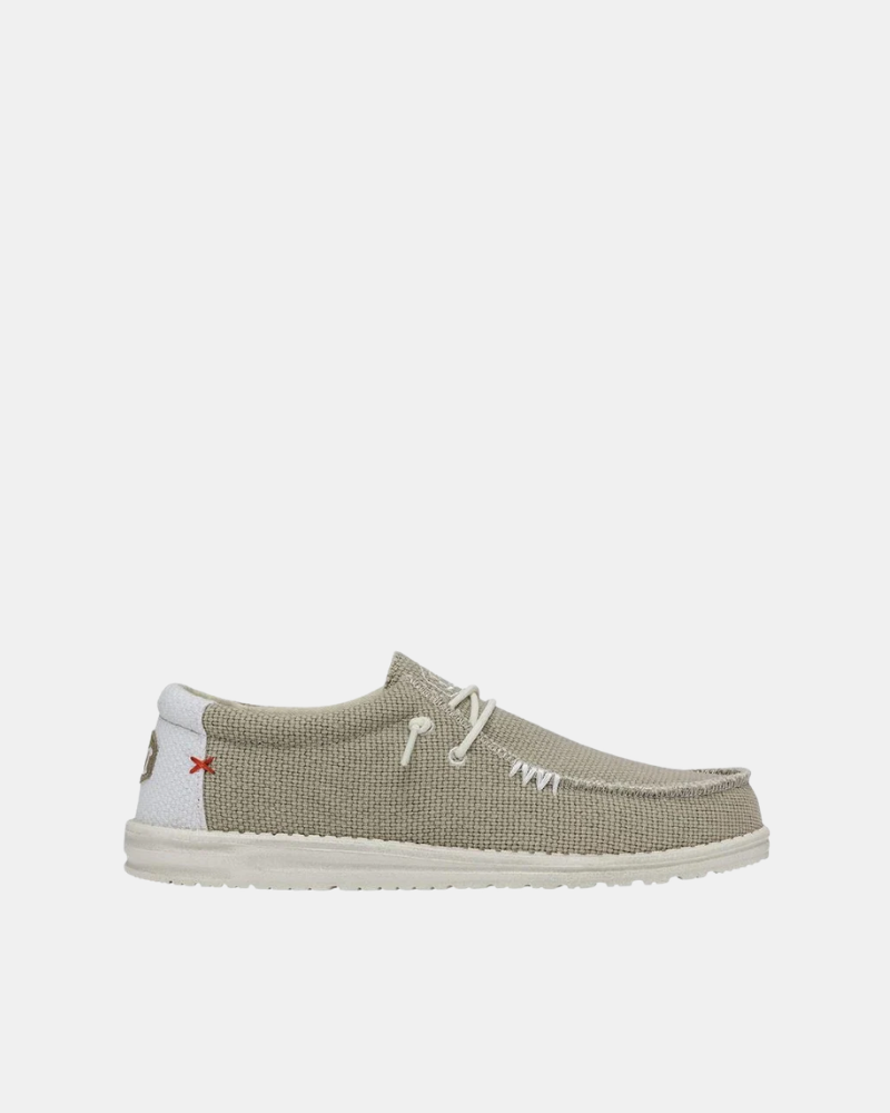 HEY DUDE 40003 WALLY BRAIDED Zapatillas Hombre Beige