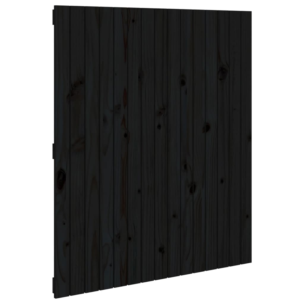 vidaXL Cabecero de cama de pared madera maciza de pino 95,5x3x110 cm