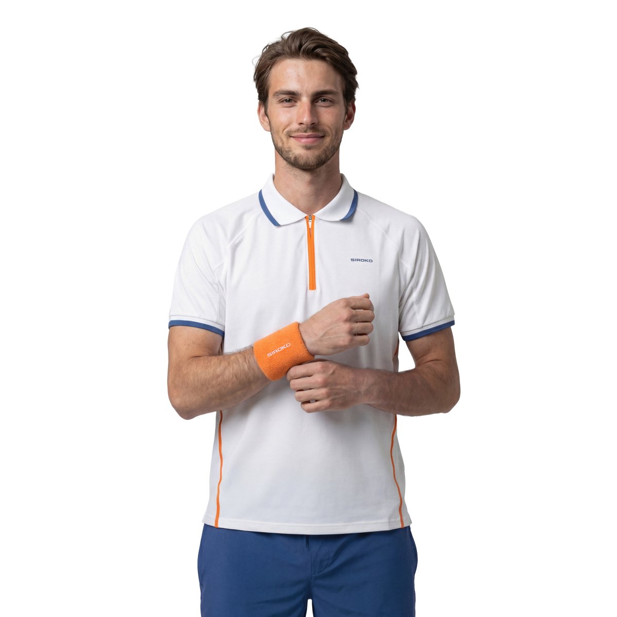 SIROKO - Polo de Tenis Siroko Player White_