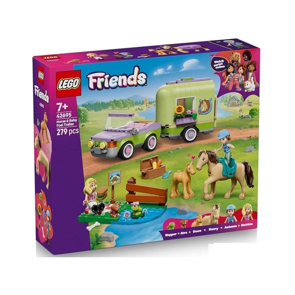 Lego Friends Remolque para Caballo y Potrillo Lego friends LEGO