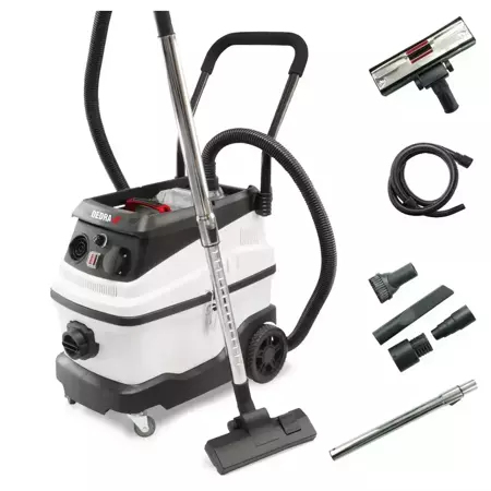 DEDRA DED6603 aspiradora 30 L Aspiradora de tambor Seca y húmeda 1600 W Sin bolsa