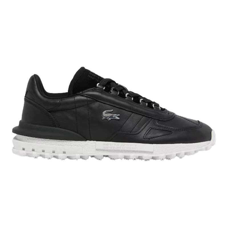 Zapatillas Negras Lacoste Elite Active Black White Cómodas y Ligeras