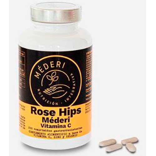 Mederi Nutricion Integrativa Rose Hips Vit. C + Zn + Se 200Comp.