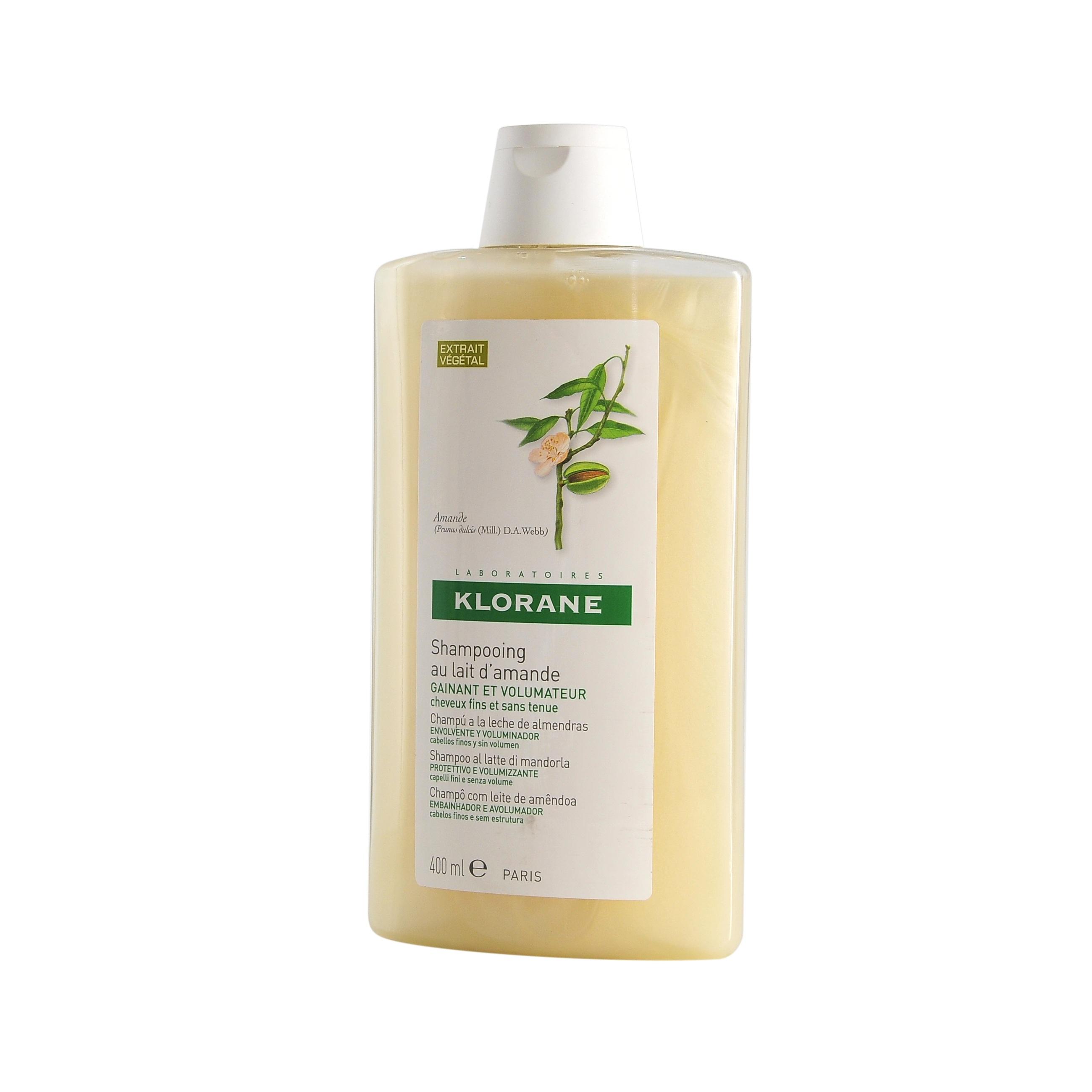 Champú a la leche de almendras voluminizador - Klorane