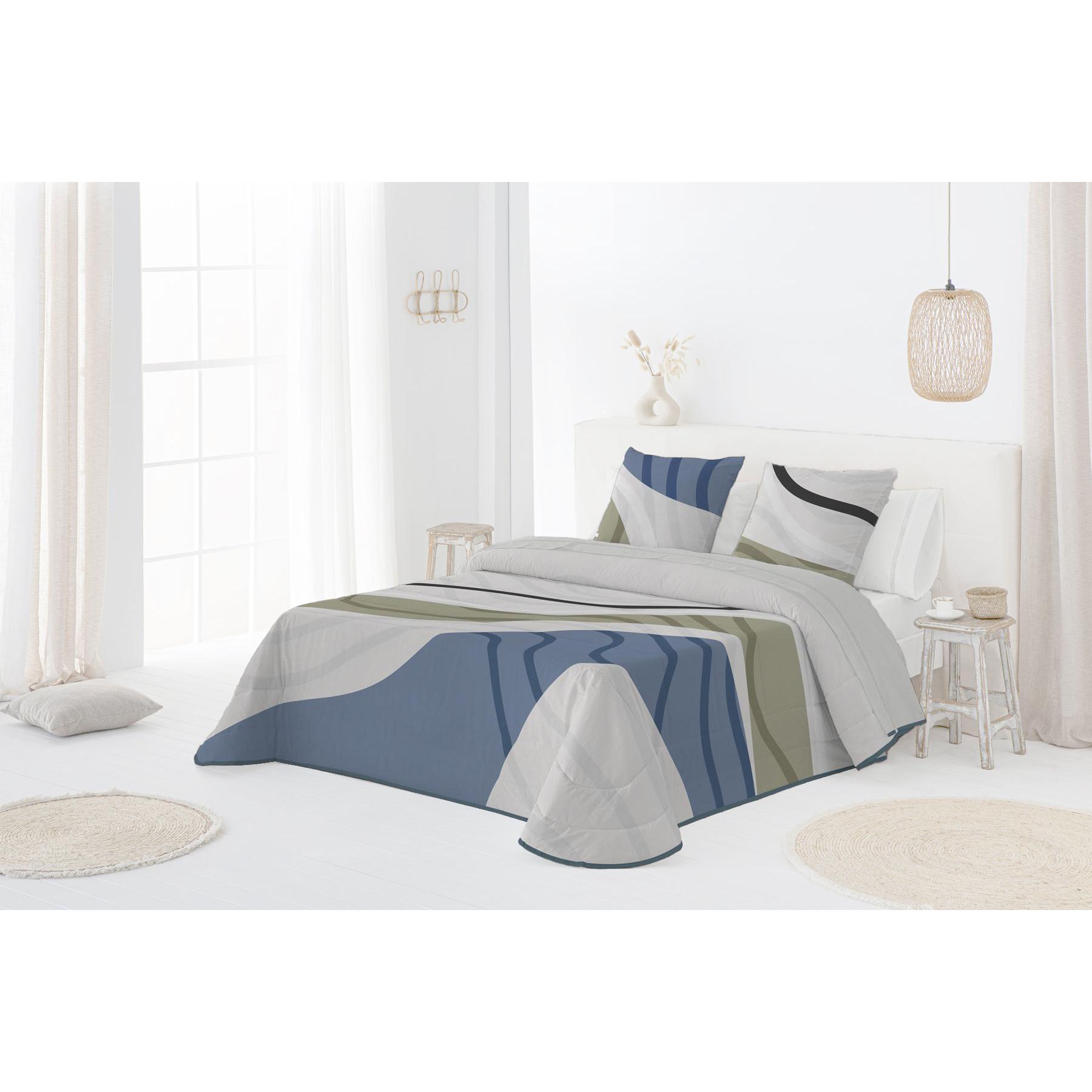 JVR - COLCHA BOUTI modelo ONIX - Tejido Jacquard Pique - Fabricado en España - Cama 90/105/135/150/160/180