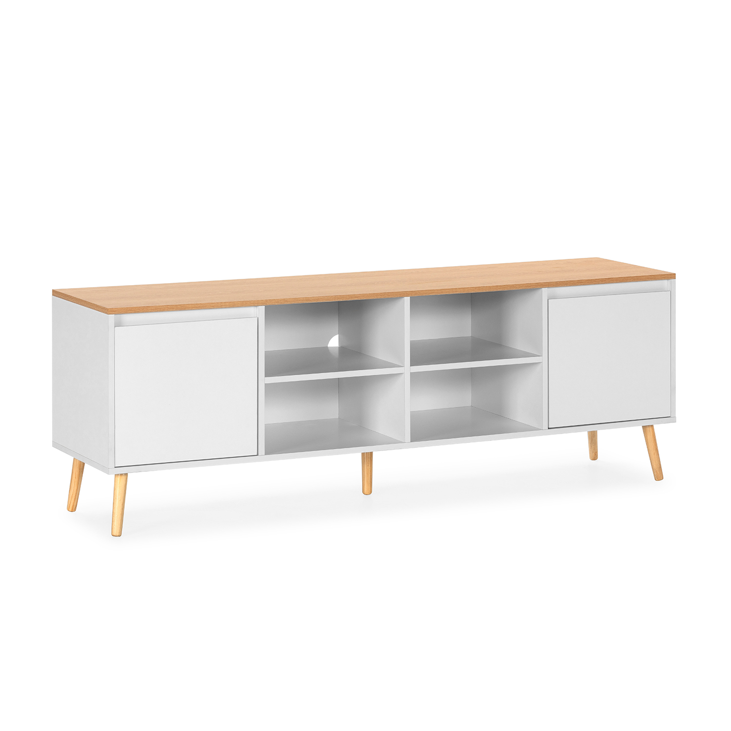 VS Venta-Stock Mueble Tv Desi 2 puertas color Blanco