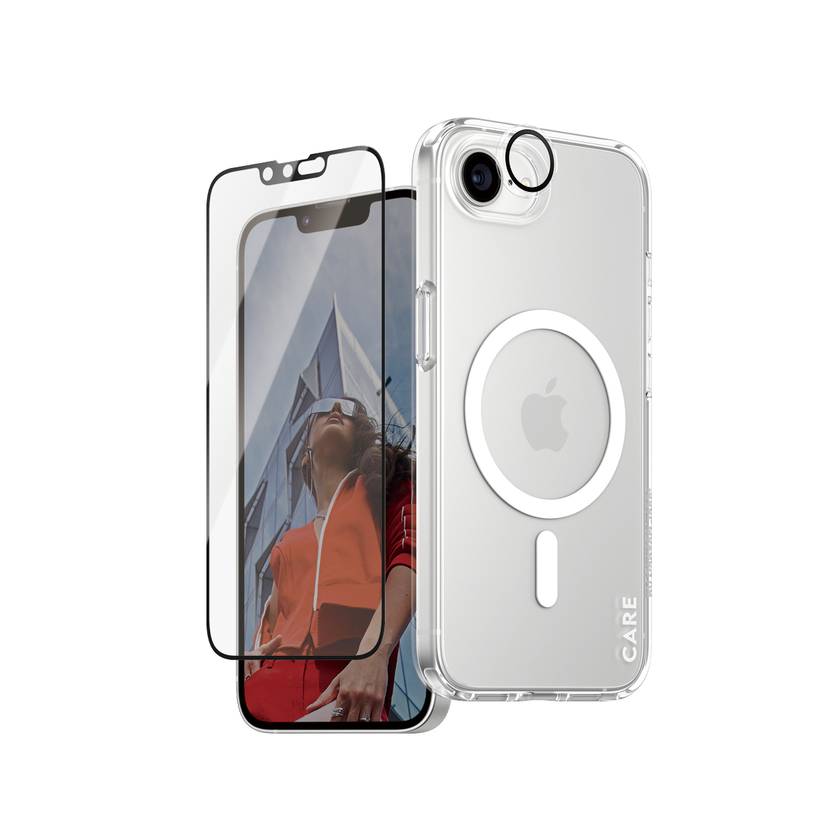 PanzerGlass CARE Flagship 3-in-1 Bundle iPhone SE (2025) Protector de pantalla Apple 1 pieza(s)