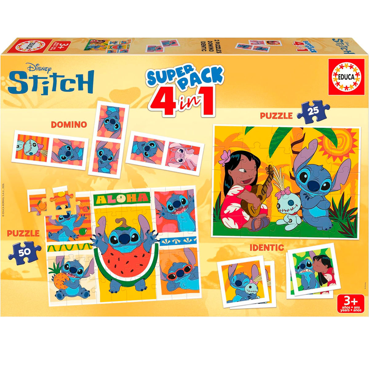 Stitch Super Pack 4 en 1