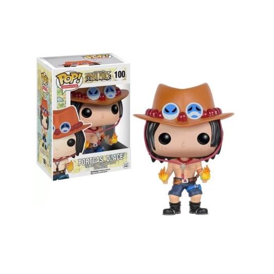Funko Pop Portgas D Ace One Piece 100 - Figura Coleccionable 10cm