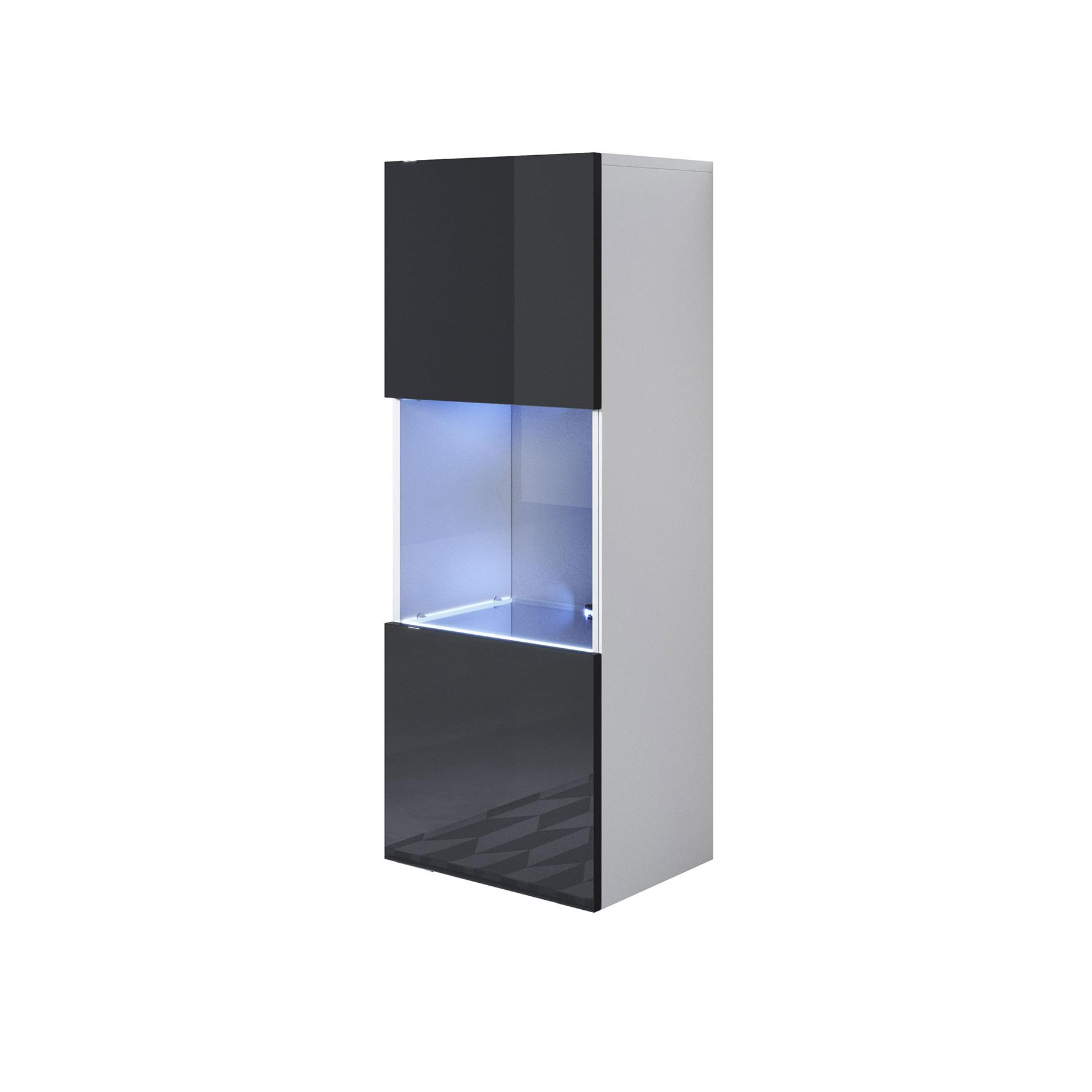 MB Muebles Bonitos - Vitrina Salón, Ancho 40cm, Colgante, Patas 2cm o 12cm, Más Colores, Modelo Luke V3