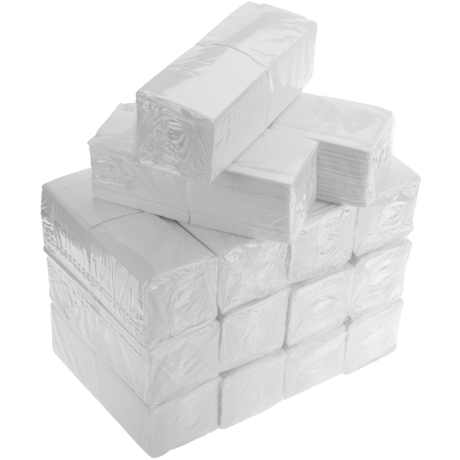 Servilletas de papel engarzadas laminares de doble capa 30 paquetes - PrimeMatik
