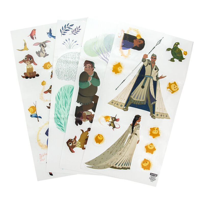 Pack de vinilos de pared wish - glow in the dark