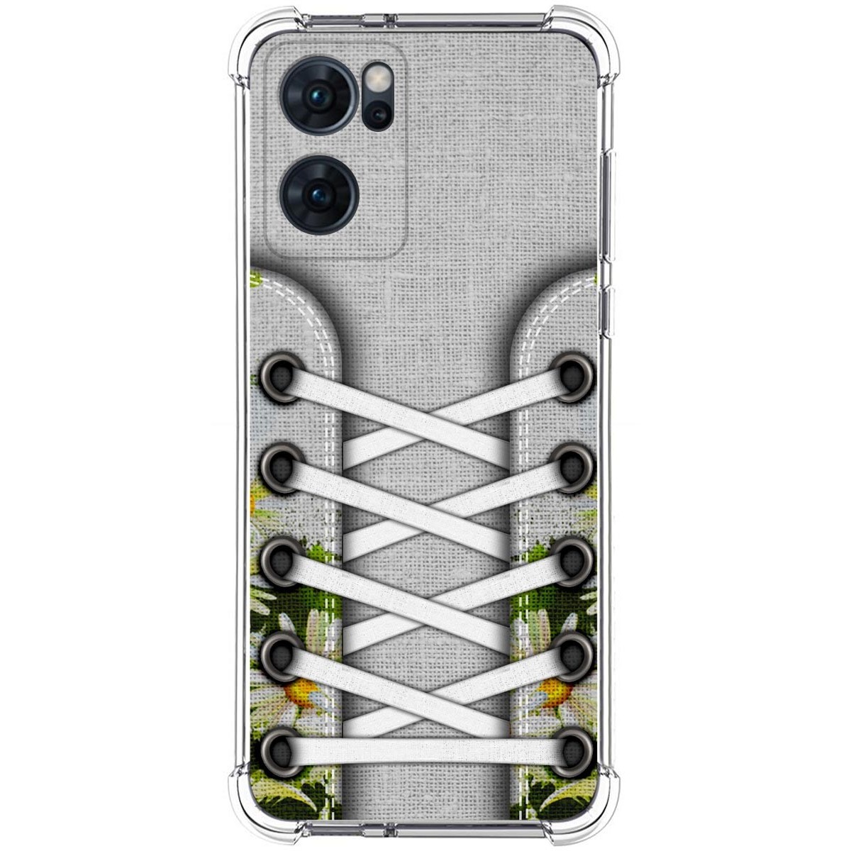 Funda Silicona Antigolpes para Oppo Find X5 Lite 5G diseño Zapatillas 08 Dibujos